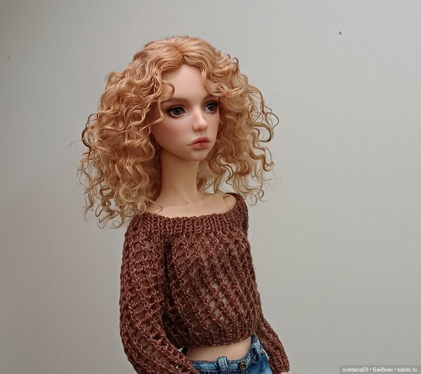 Паричок для новых девочек (Алиса,Николь,Мишель,Оливия) от Е.Акимовой Open Dolls и подростков Glacedo (фото 4)