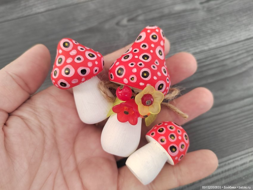 Домишки в коробочке)Деревянные игрушки.Поселение гномов (фото 7)