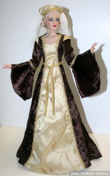 Выкройка PDF в натуральную величину / историческое платье для кукол Ками и Антуанетта Тоннер 40 см (фото 4)