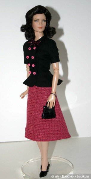 Выкройка PDF в натуральную величину / юбка-колокол и жакет для куклы Тайлер Тоннер 40 см (фото 4)