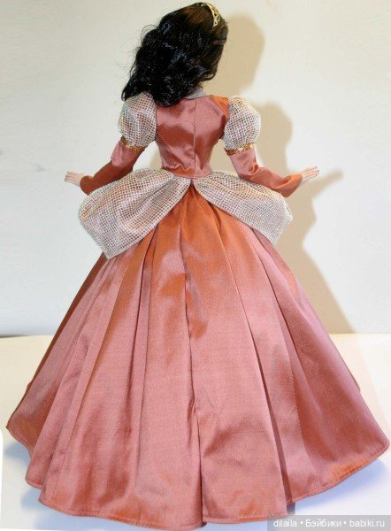 Выкройка PDF в натуральную величину / исторический наряд в придворном стиле для куклы Тайлер 40 см (фото 4)