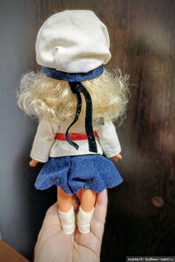 Кукла ГДР морячка — Винтажные куклы и игрушки детства (фото 4)