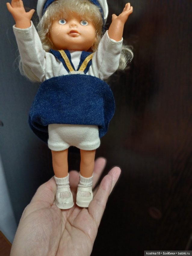 Кукла ГДР морячка — Винтажные куклы и игрушки детства (фото 5)