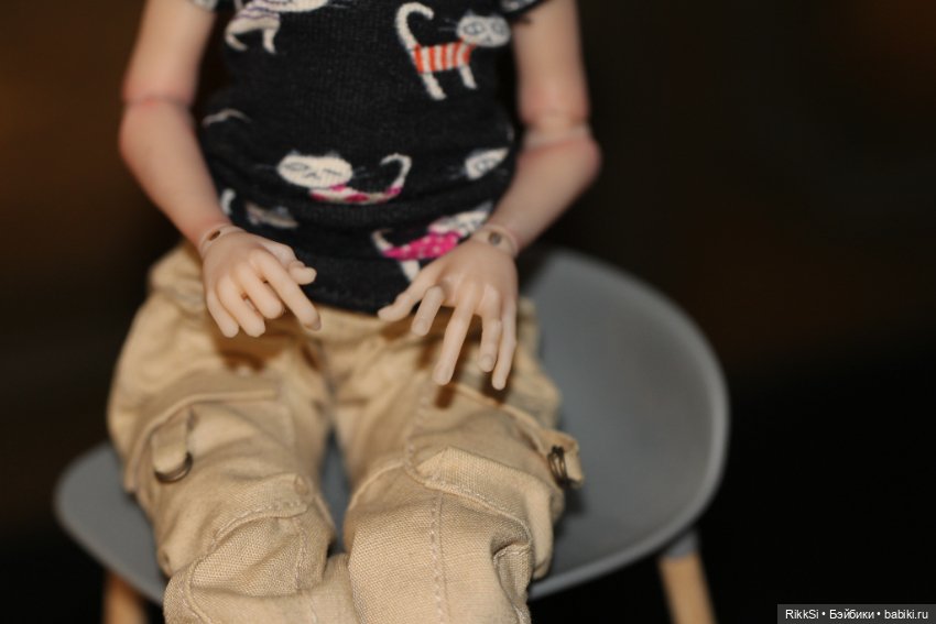 Печатная Иден 25 см — Авторские куклы (фото 4)