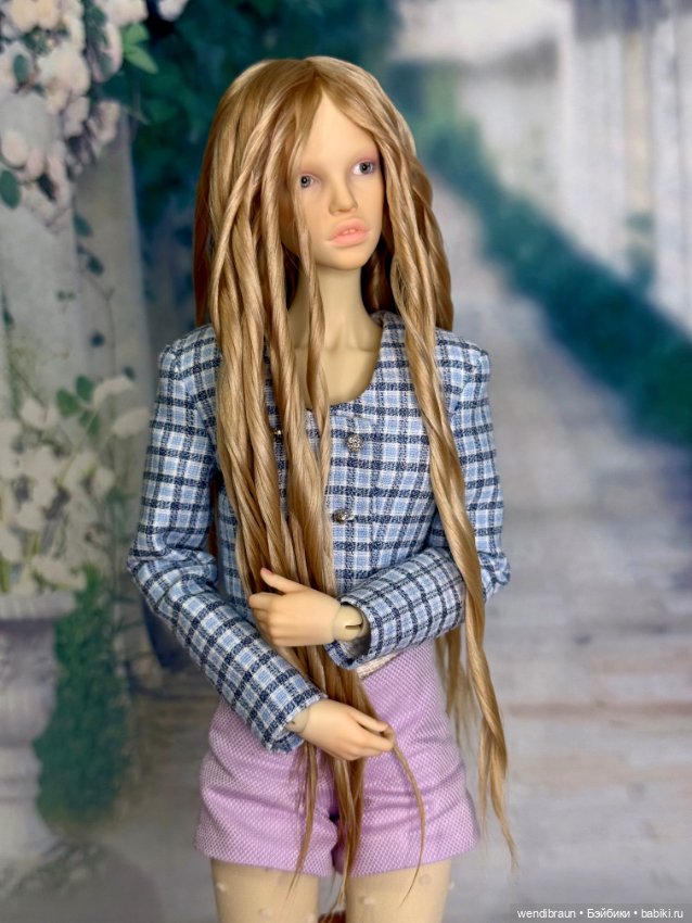 Продам парик из козочки на голову 12см (фото 6)