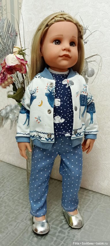 Комплект одежды " Север" для кукол Готц и других кукол такого же размера