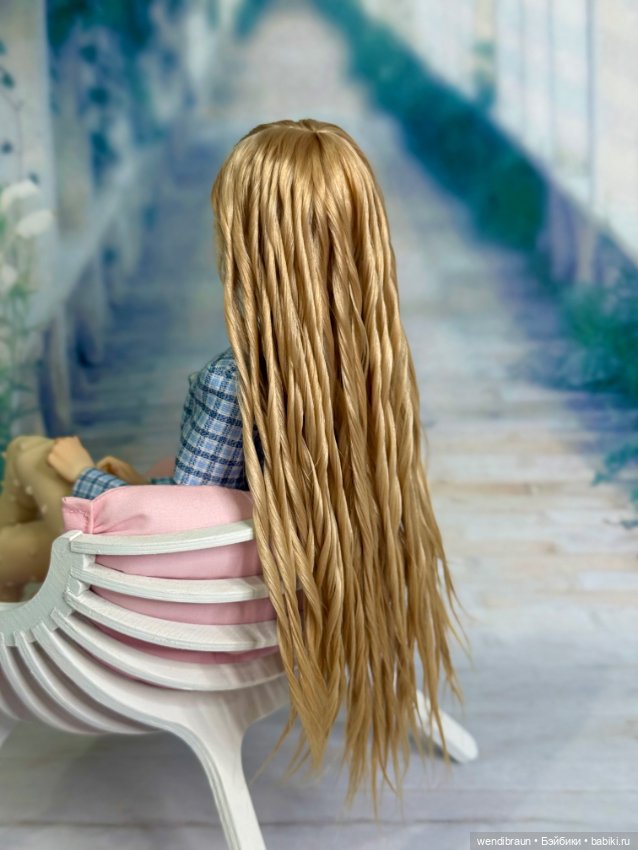 Продам парик из козочки на голову 12см (фото 2)