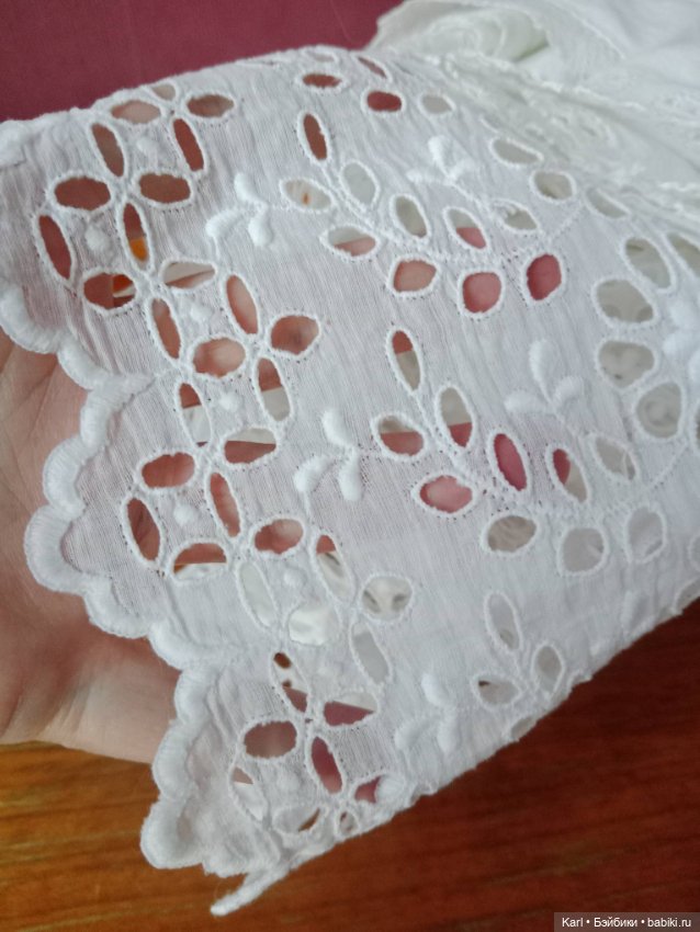 Антикварная ткань и кружево в ажурной корзинке (фото 8)