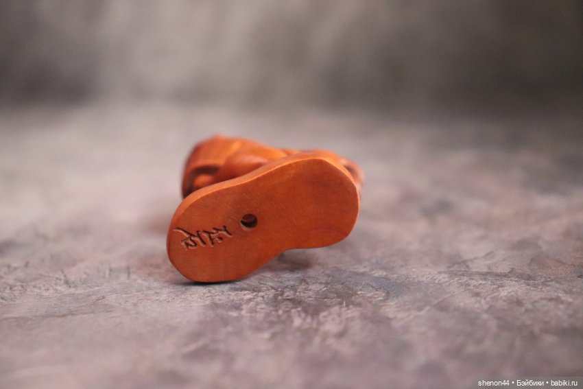 Нэцкэ "Кролик с крольчатами", винтаж (фото 3)