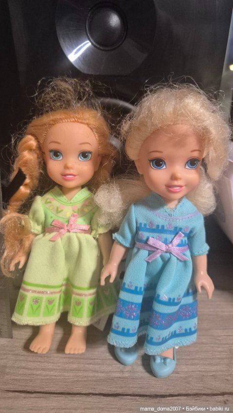 Куклы Анна и Эльза Холодное сердце