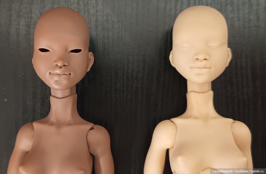 Куклы бланк от Dart Dolls / Анна Шиткина / Алтынай и Дикарка 1/4 (фото 4)