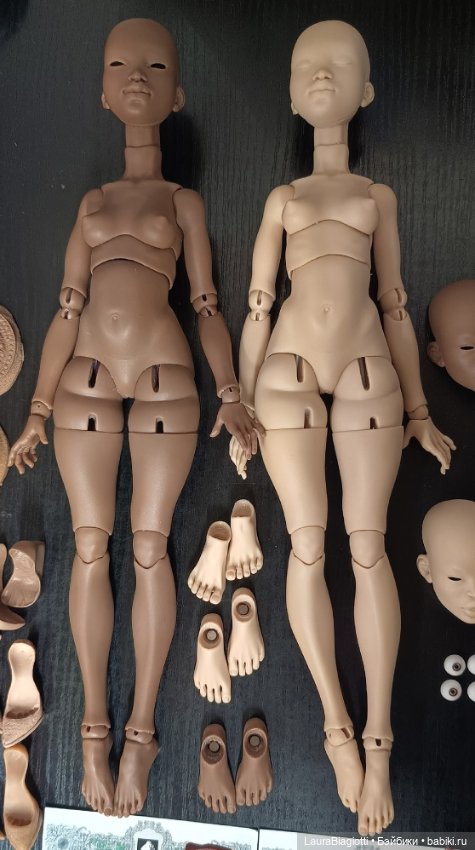 Куклы бланк от Dart Dolls / Анна Шиткина / Алтынай и Дикарка 1/4 (фото 3)