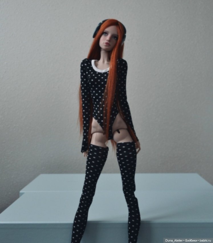 Боди в горошек — Одежда для BJD