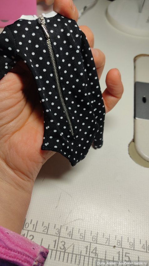 Боди в горошек — Одежда для BJD (фото 3)