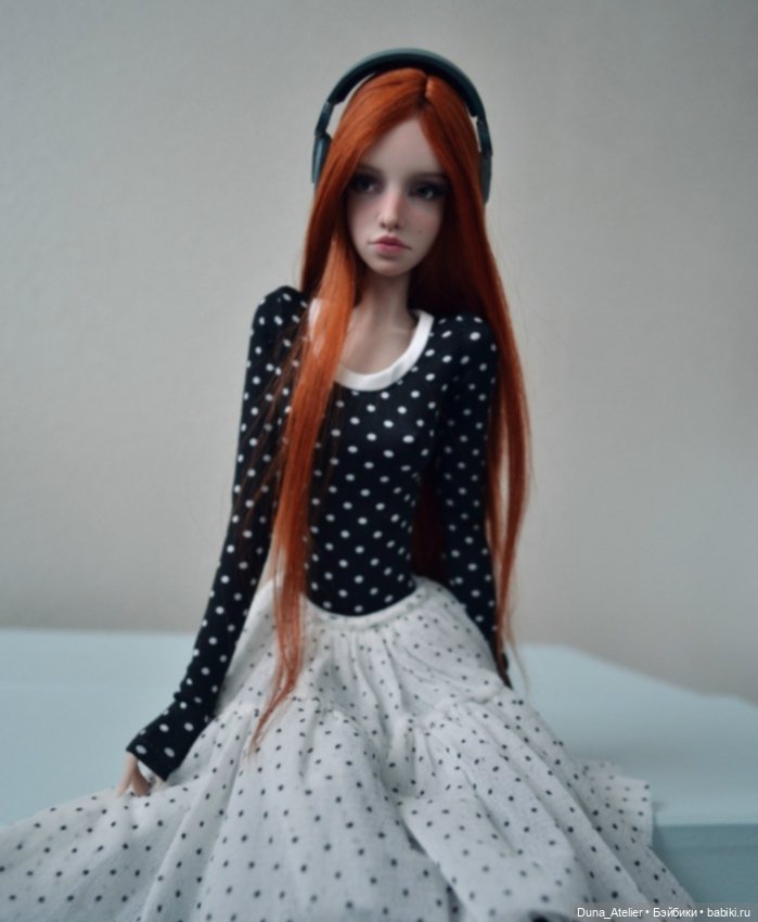 Юбочка в горошек — Одежда для BJD