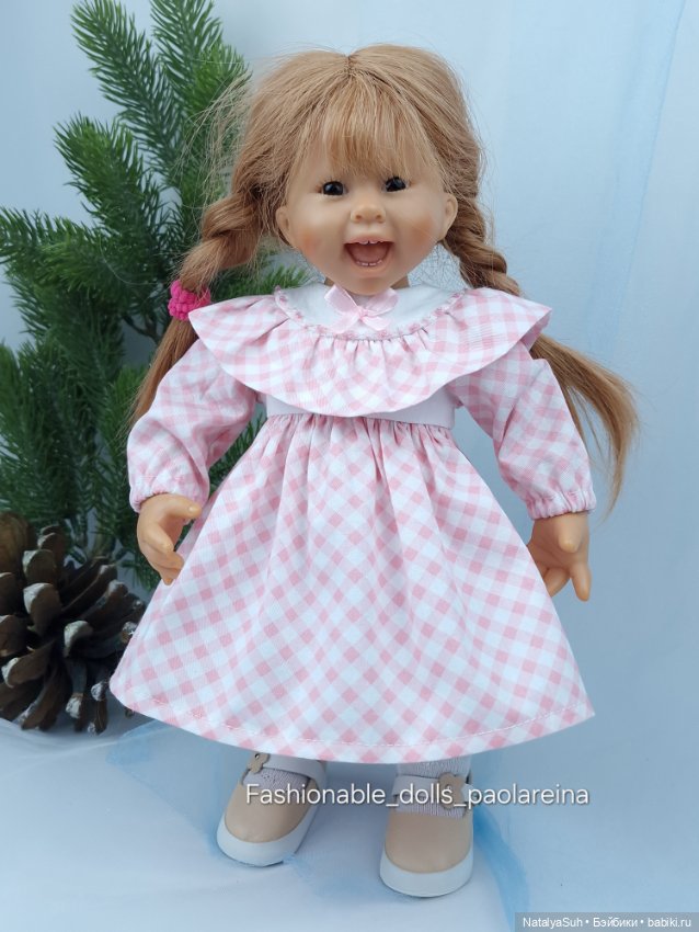 Платье для кукол Вихтель 30 см (фото 6)
