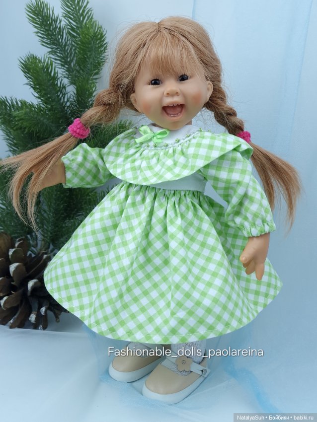Платье для кукол Вихтель 30 см (фото 2)