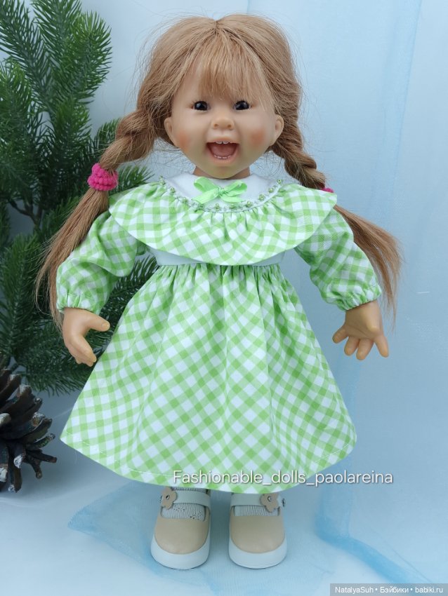 Платье для кукол Вихтель 30 см