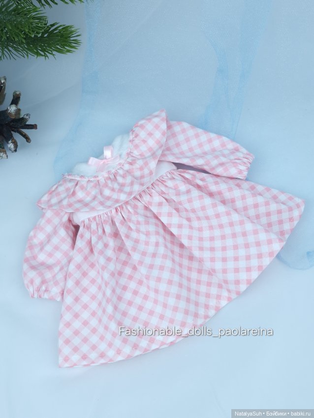 Платье для кукол Вихтель 30 см (фото 7)