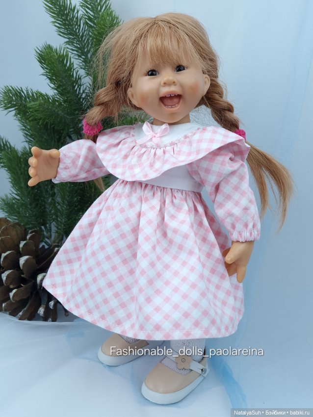 Платье для кукол Вихтель 30 см (фото 5)