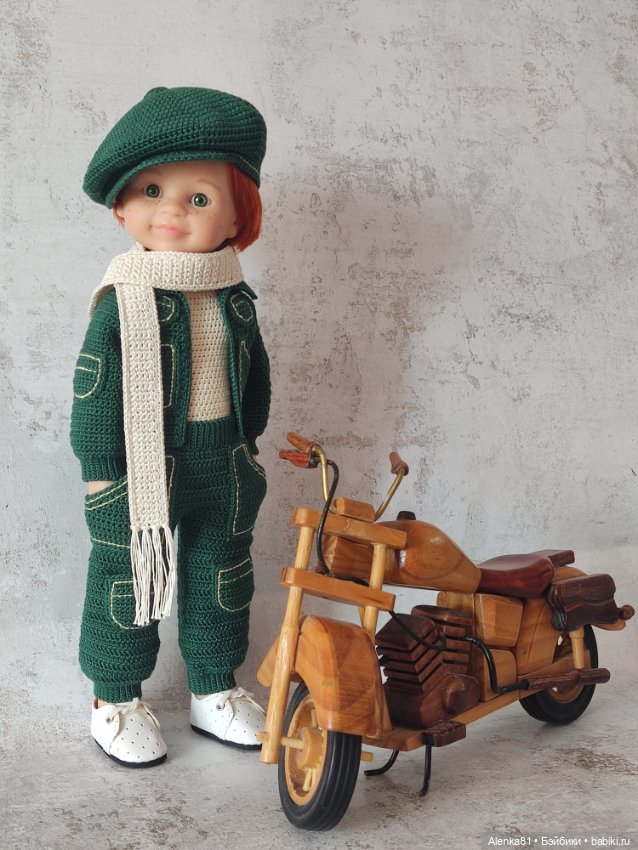 PDF Мастер-Класс по вязанию крючком "СПОРТ ШИК-PR" для кукол Паола рейна (фото 5)