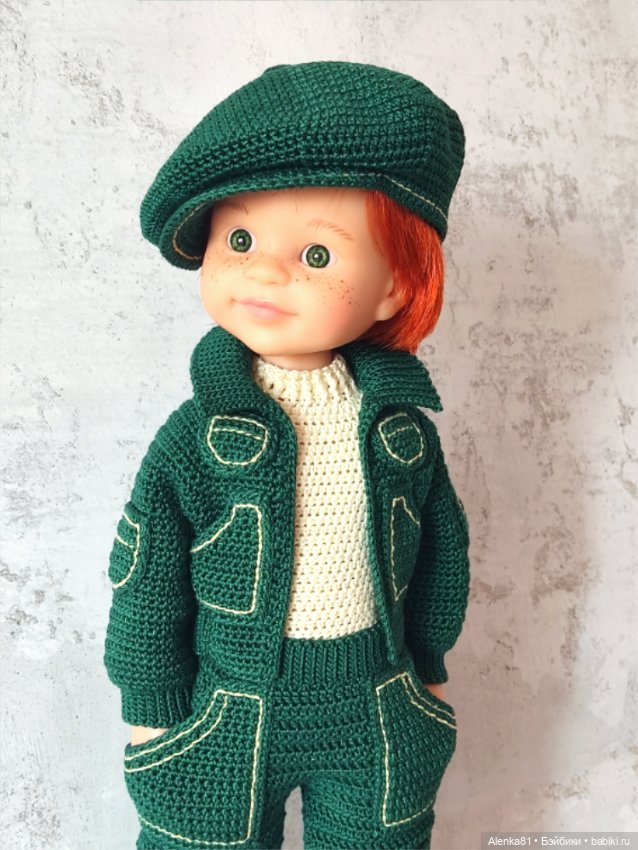 PDF Мастер-Класс по вязанию крючком "СПОРТ ШИК-PR" для кукол Паола рейна (фото 4)