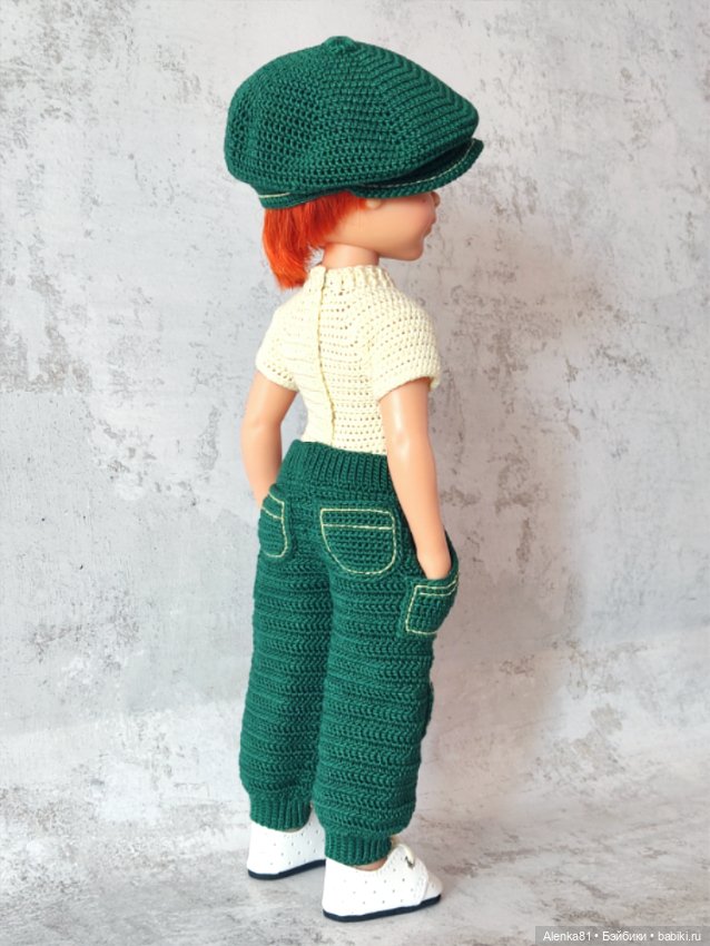 PDF Мастер-Класс по вязанию крючком "СПОРТ ШИК-PR" для кукол Паола рейна (фото 3)