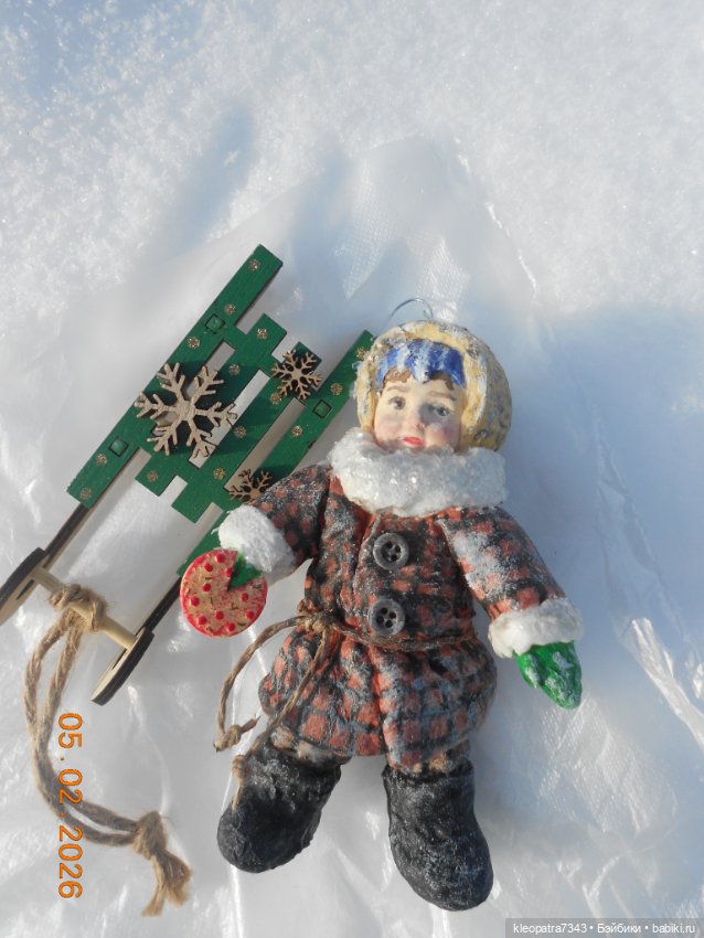 Ватная игрушка — Авторские игрушки (фото 3)