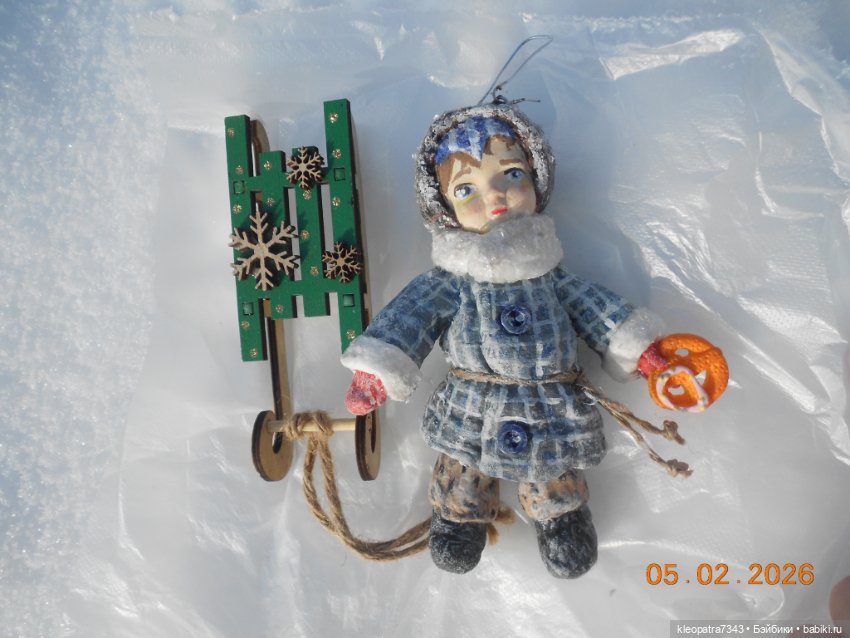 Ватная игрушка — Авторские игрушки