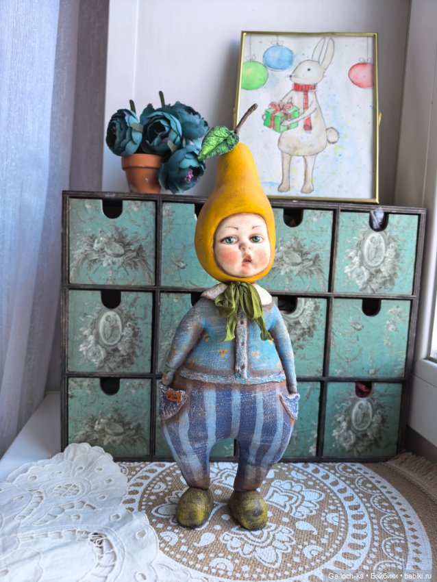 Груша — Авторские игрушки (фото 4)