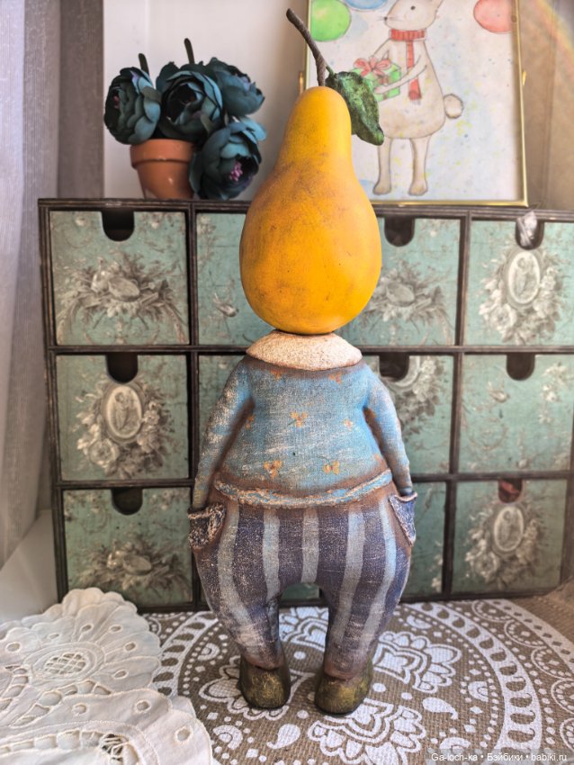 Груша — Авторские игрушки (фото 2)
