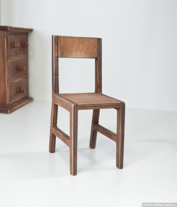 Стулья 1:6) — Кукольная мебель (фото 3)