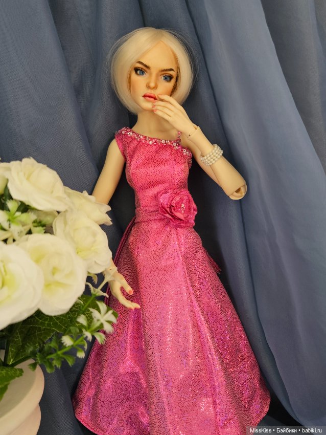 Платье для кукол бжд 1/4 — Одежда для BJD (фото 5)