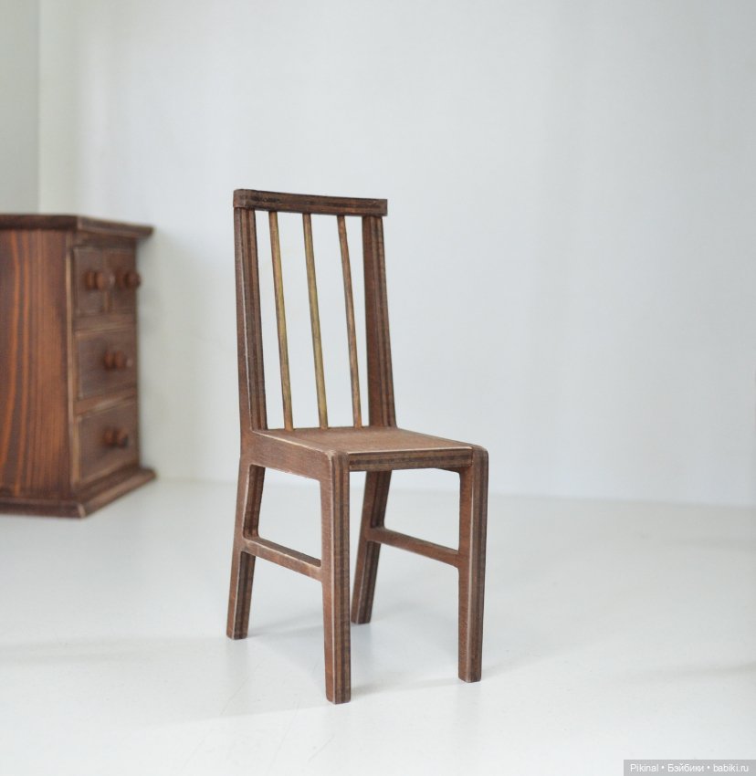 Стулья 1:6) — Кукольная мебель (фото 6)