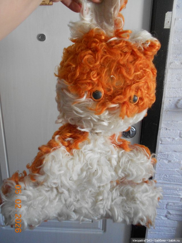 Мягкая игрушка заяц , времён ссср