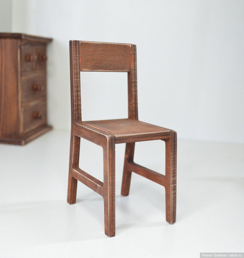 Стулья 1:6) — Кукольная мебель (фото 4)