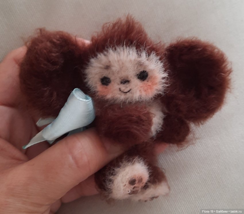 Микро Ушастик — Авторские игрушки (фото 5)