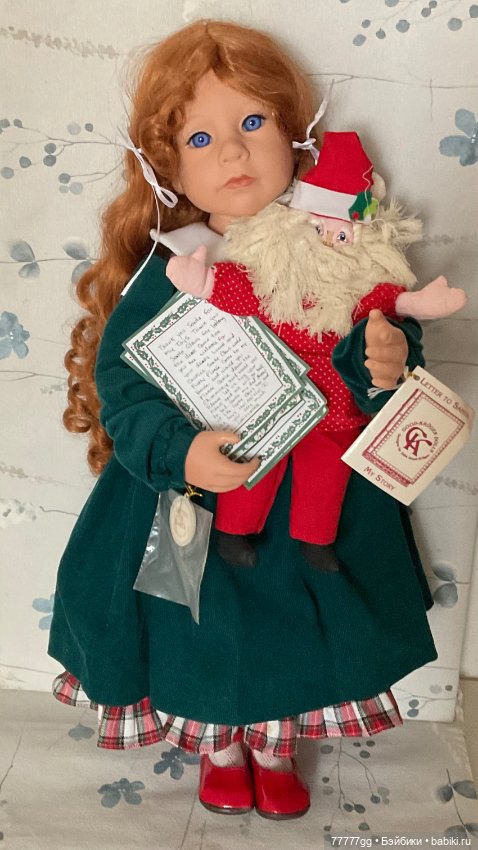 Кукла Письмо для Санты — Коллекционные куклы