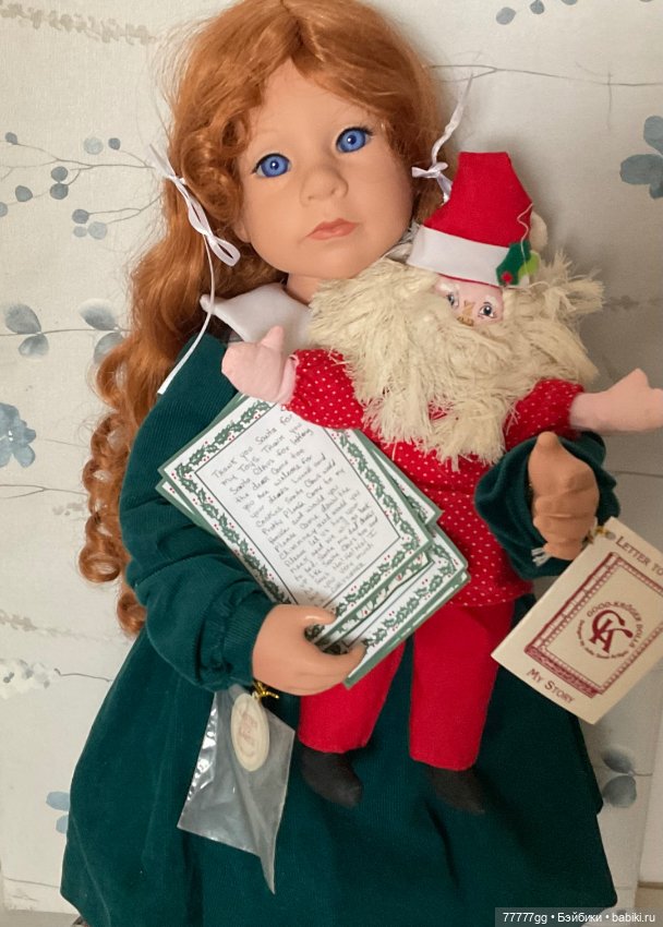 Кукла Письмо для Санты — Коллекционные куклы (фото 2)