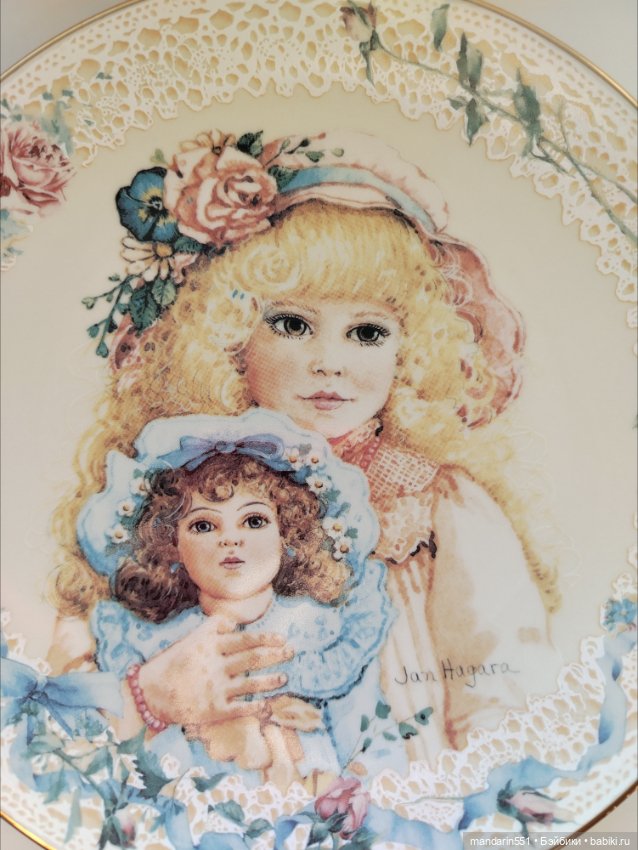 Декоративная тарелка Jan Hagara