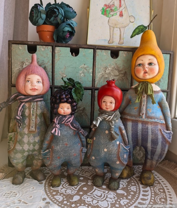 Груша — Авторские игрушки (фото 5)