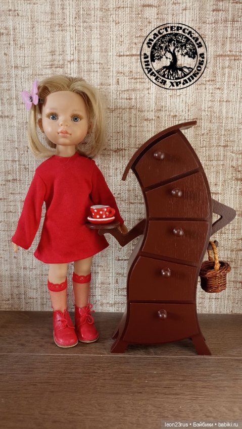 Кокетливый комод — Кукольная мебель