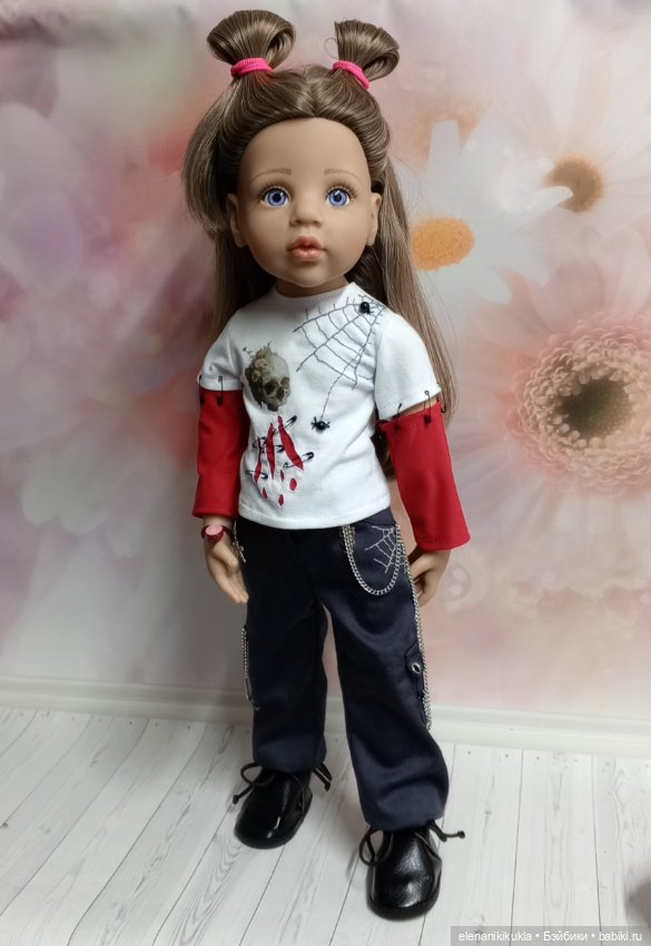 Комплект на готц, лонгслив, футболка, брюки (фото 2)