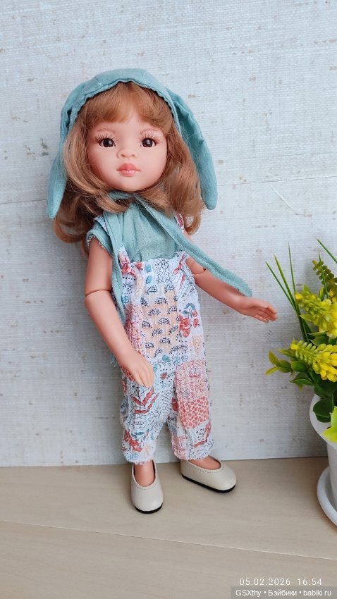 Кукла Маника, 32 см, шарнирная от Paola Reina , Испания (фото 3)