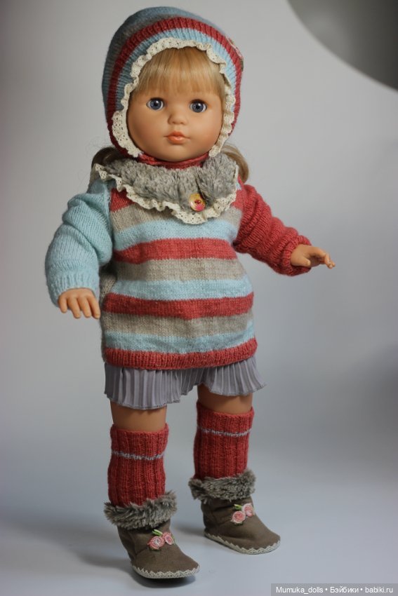 Костюм комбинированный на кукол 45-50 см