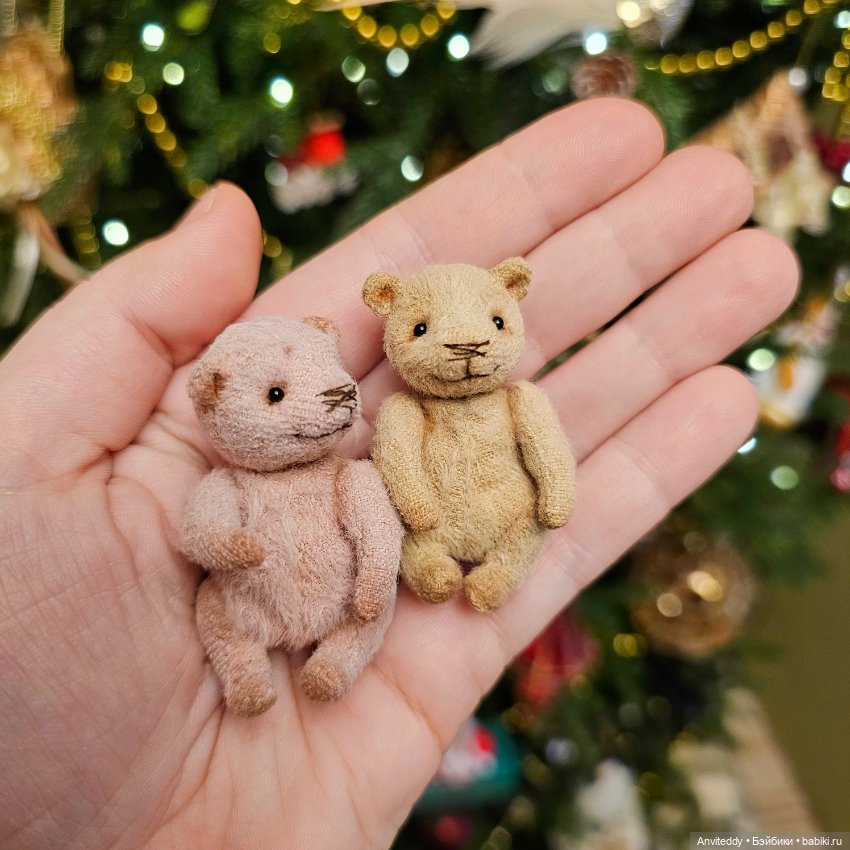 Крошечный мишка в коробочке (фото 8)