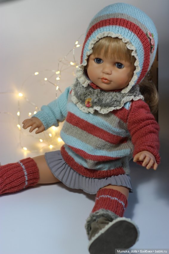 Костюм комбинированный на кукол 45-50 см (фото 7)