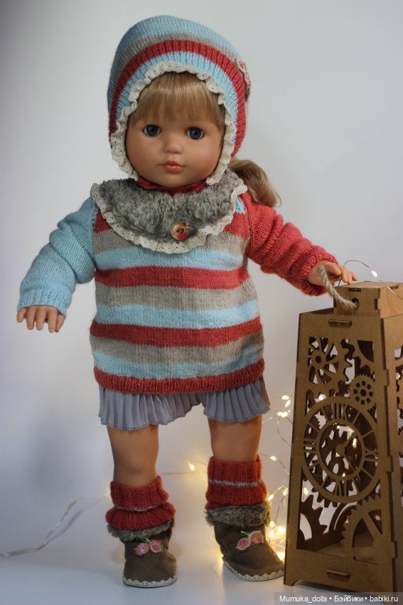 Костюм комбинированный на кукол 45-50 см (фото 9)