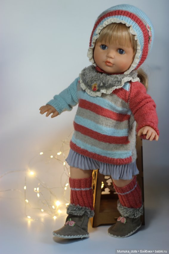 Костюм комбинированный на кукол 45-50 см (фото 8)