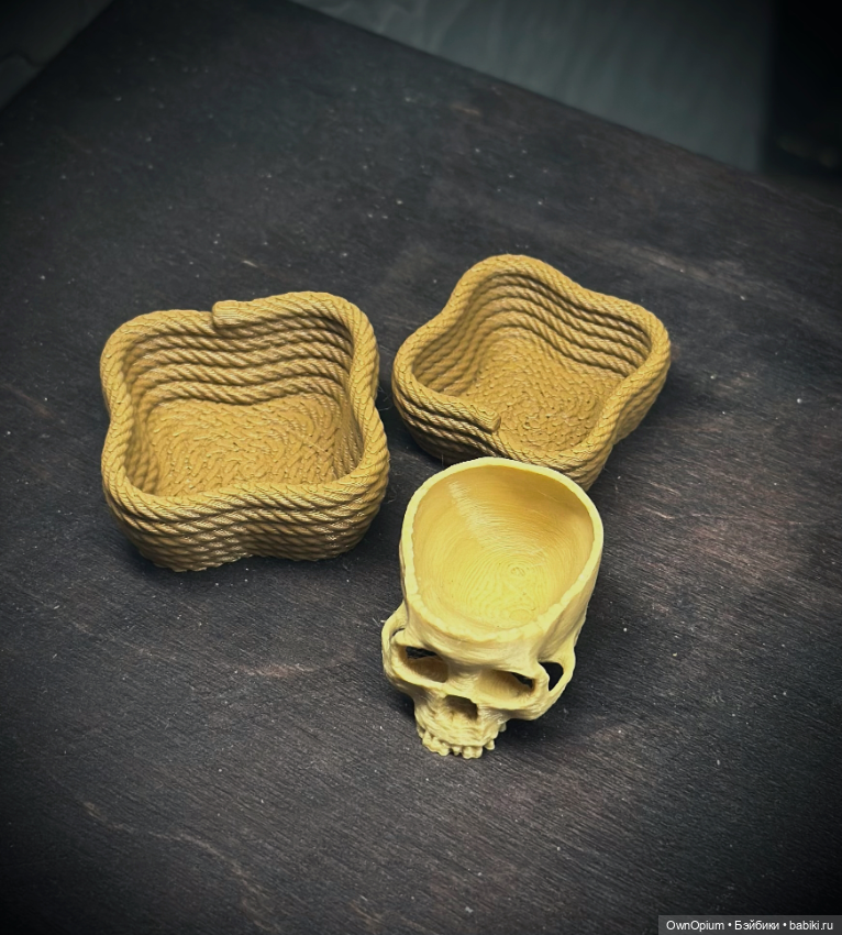 Набор плетеных корзин и череп чаша для ведьм 1:6 (фото 4)